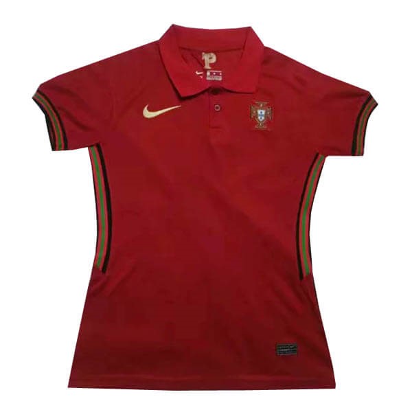 Camiseta Portugal 1ª Mujer 2020 Rojo